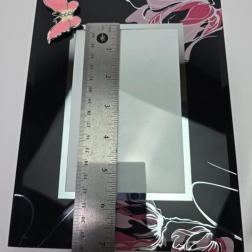 Pink Butterfly 6.5x 8.5 Picture Frame Vertical Spring Butterflies Photo Frame... - Picture 13 of 15